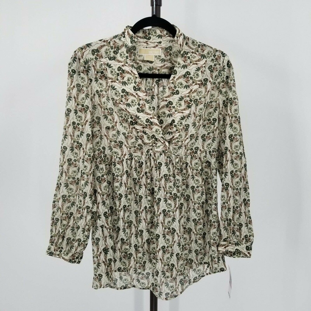 MICHAEL Kors Spring Time Blouse Floral Prints
